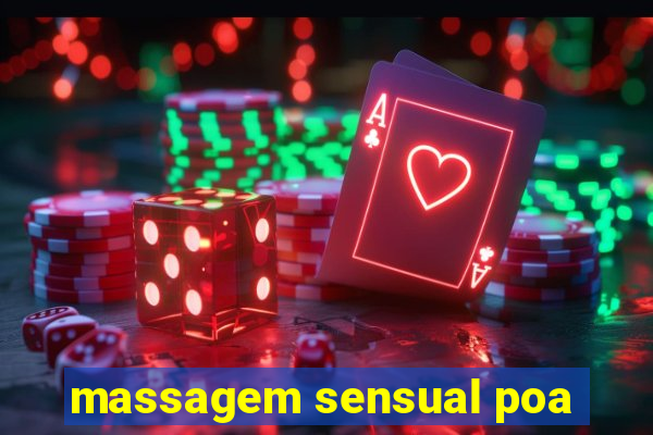 massagem sensual poa